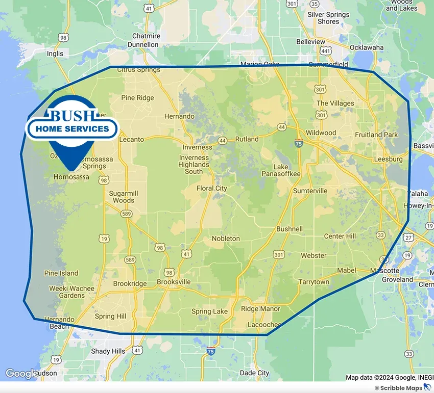 Bush Home Services Map Central, FL