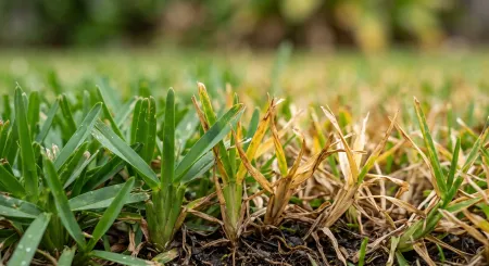 chinch bug grass damage